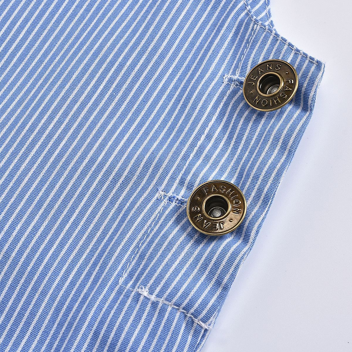 Fashion striped overalls baby jumpsuit