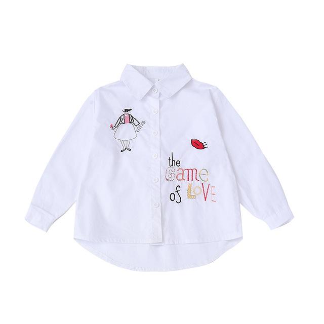 Big child girl hipster shirt