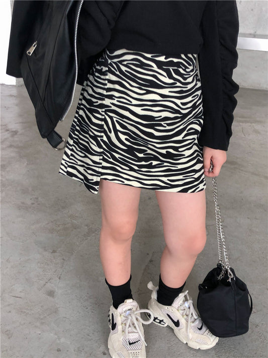 Children's Dress Foreign Style Bag Fashion Zebra Girl Baby Skirt