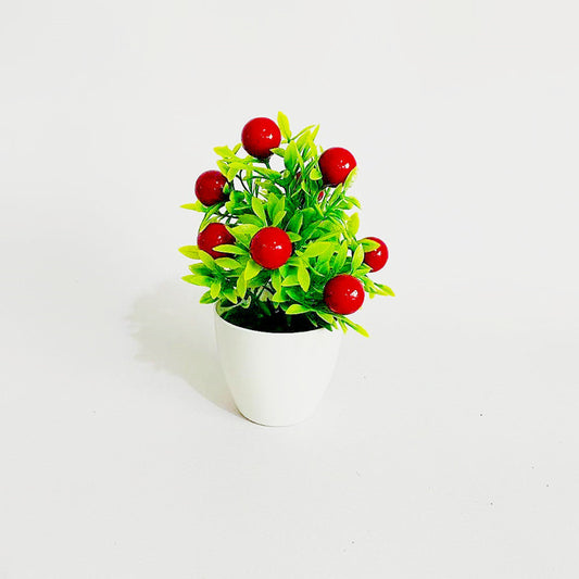 Fashionable Artificial Flower Foam Fruit Potted Plant