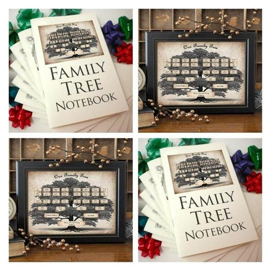 Memory Handwriting Of Ancestors Fill In Personal Family History Genealogy Notebook