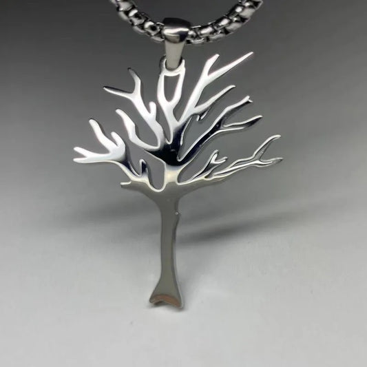 Personalized High-grade Stainless Steel Lucky Tree Necklace
