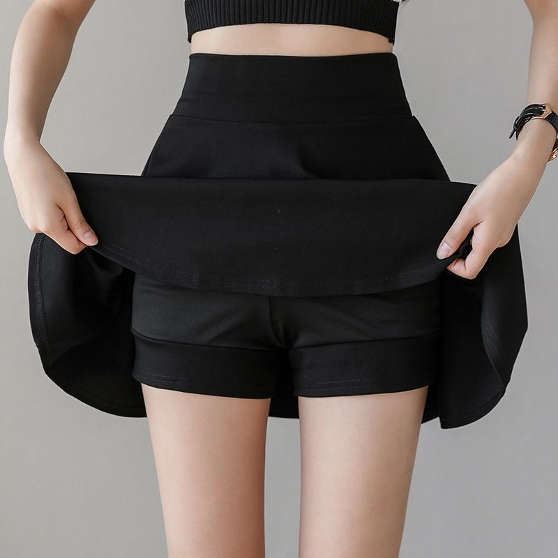 Women's Slim Pleated Tutu Skirt Big Swing Umbrella Skirt