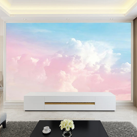 Printed Waterproof Wallpaper For TV Backdrop Wall Mural