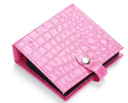 Shore non-portable creative jewelry jewelry storage box Leather earring earring storage book Jewelry album box