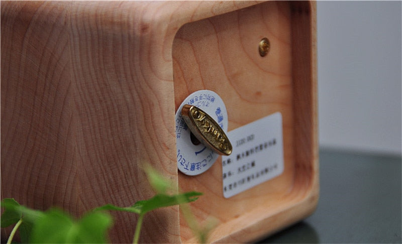 Chinese Valentine's Day gift male wooden music box