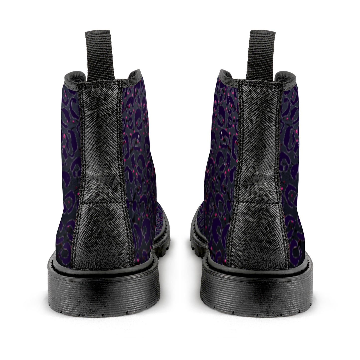 Men's Lace Up Canvas (Model1203H)(Black)