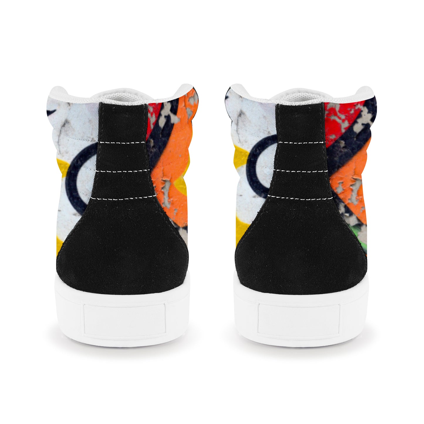 Capricornus High Top Splicing Canvas Women's Shoes (Model 037)