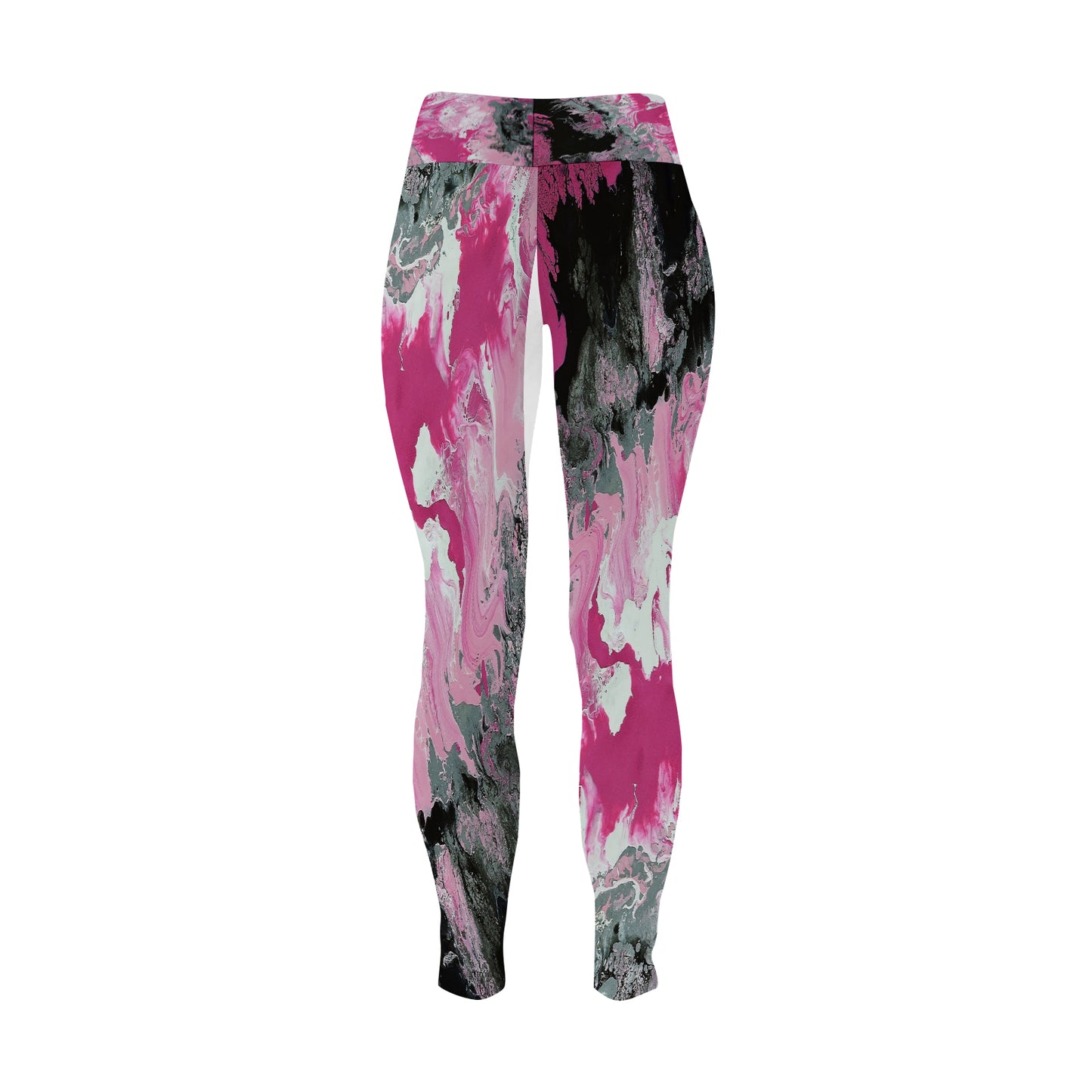 Women's High Waist Leggings(ModelL44)(Plus Size)