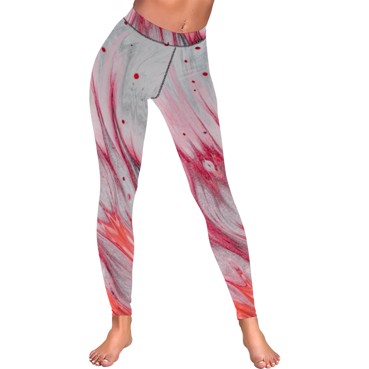 All-Over Low Rise Leggings (Model L07)