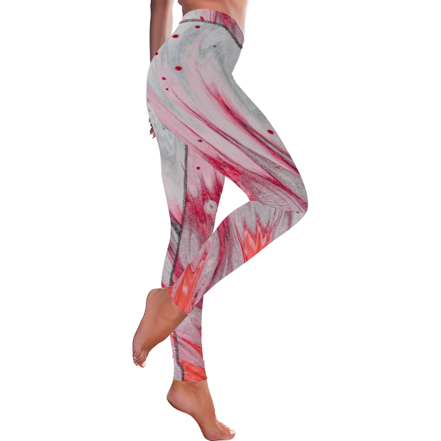 All-Over Low Rise Leggings (Model L07)