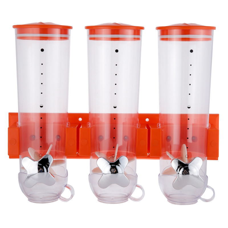 Three-barrel cereal machine