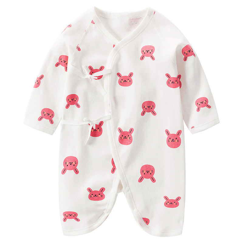 Newborn One-Piece Garment Spring Cotton-Padded Clothes Class A Clothing Bag Fart Suit