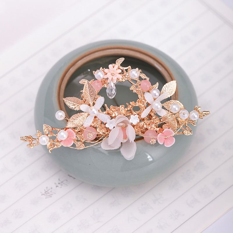 Ancient Hanfu headdress flow super step hairpin