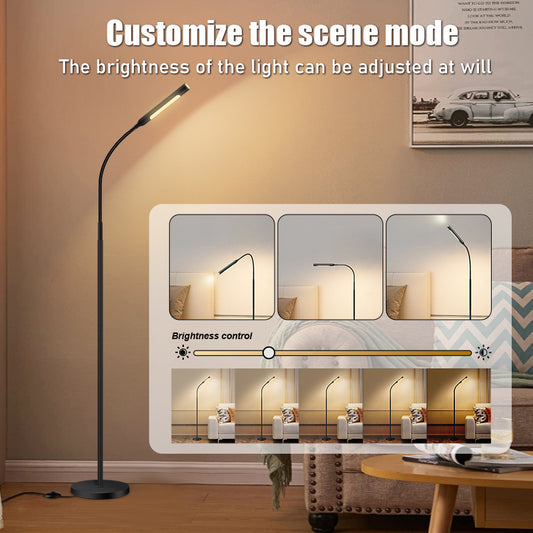 Reading Lamp Floor Lamp Sofa Atmosphere Sea Lamp Warm Light Reading Lamp Height Color Temperature Adjustable