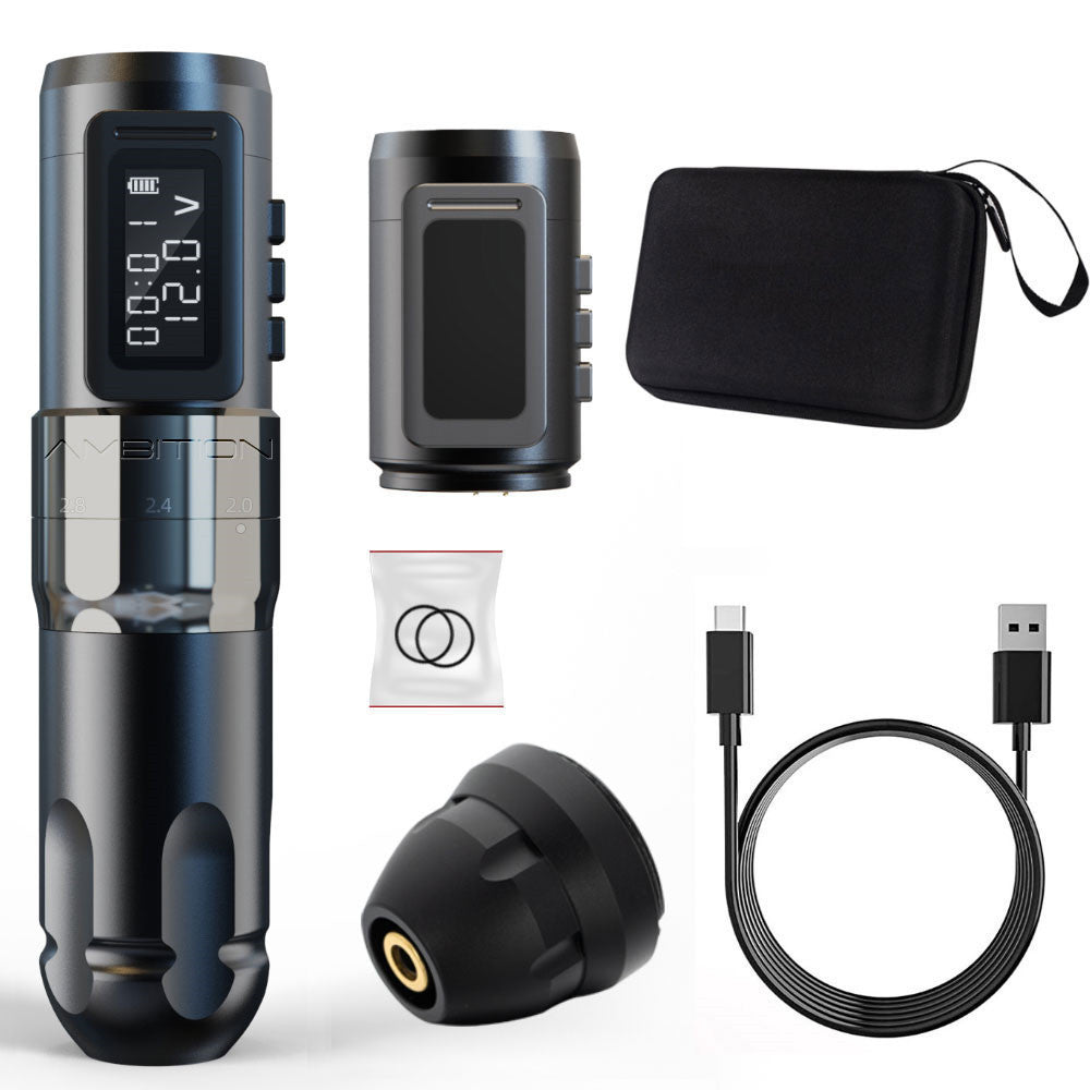 Adjustable Stroke Brushless Tattoo Pen Battery Pen High Power