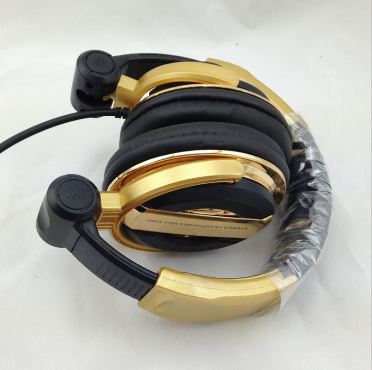 On-ear metal mobile phone headset sports headset