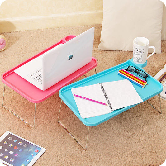 Computer folding table in bed