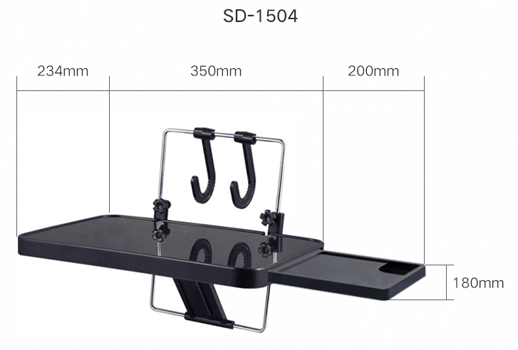 Car small table board car with rear folding table desk writing desk laptop tablet bracket