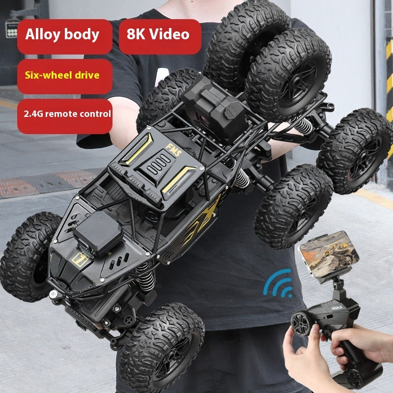 Alloy Remote Control Off-road Vehicle Four-wheel Climbing Rechargeable Racing Car