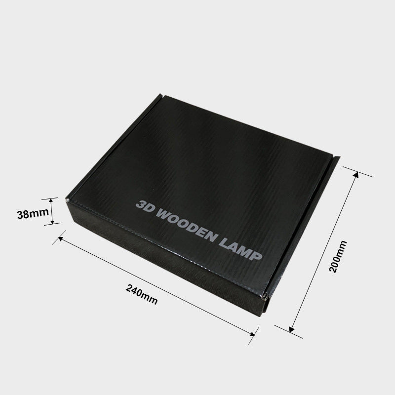 Cross pine craft table lamp