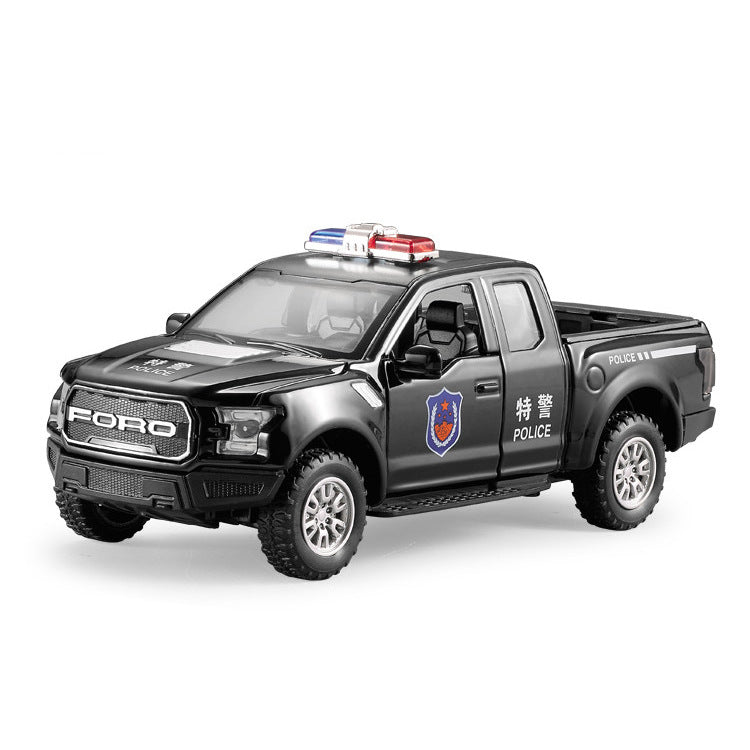Children's toy car police car Ford Raptor