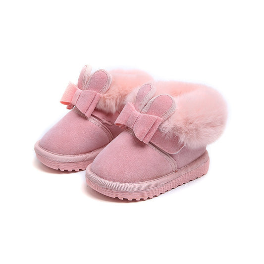 New winter children's Plush Princess Snow Boots