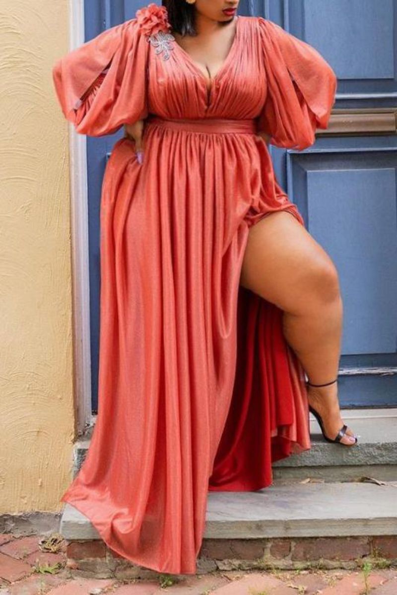 Commuter European And American Plus Size Women's Dress