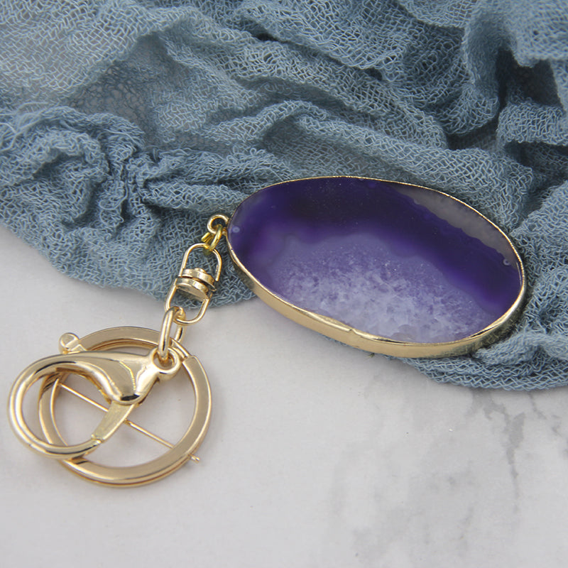 Agate Stone Wedding Brand Custom Pendant