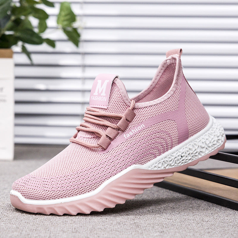 Women's Running Shoes Travel Shoes Mesh Breathable Sports Shoes