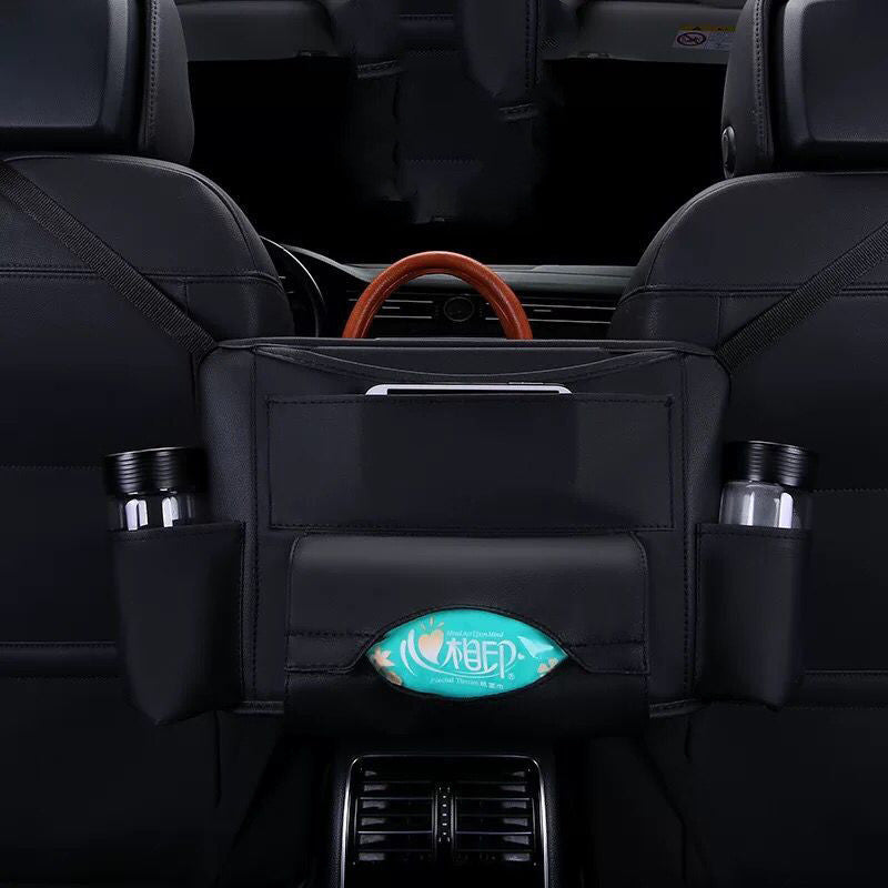 Car seat back multifunctional storage hanging bag