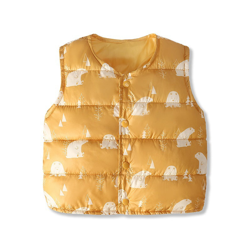 Children's warm vest