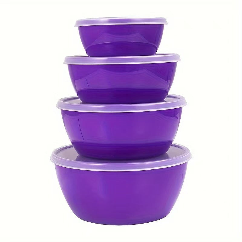 Personality Plastic Round Bento Storage Box