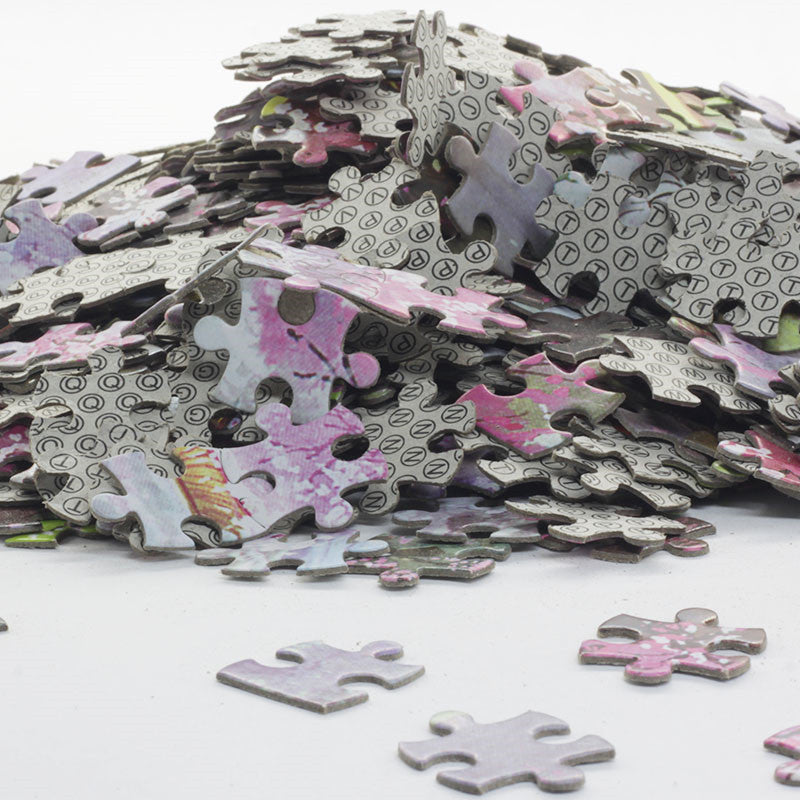 Large handmade landscape 1000 pieces of super hard paper cartoon