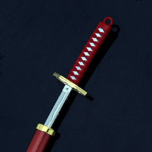 Fashion Sword Model Alloy Keychain Pendant