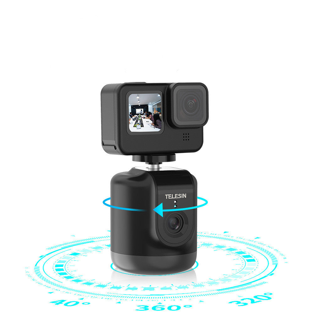 PODCAST 360 Degree Intelligent FACE Tracking Pan DACING Tilt SPIN CAMERA