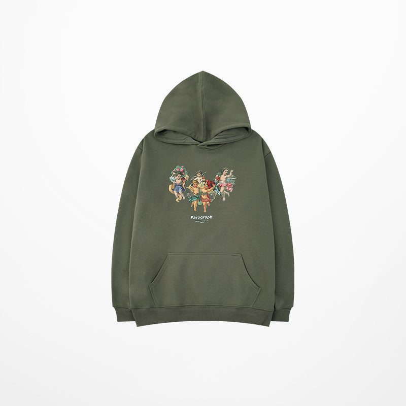 Hooded Sweater Plus Velvet Thickening Casual Ins Men's Sports Autumn Clothing