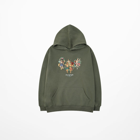 Hooded Sweater Plus Velvet Thickening Casual Ins Men's Sports Autumn Clothing