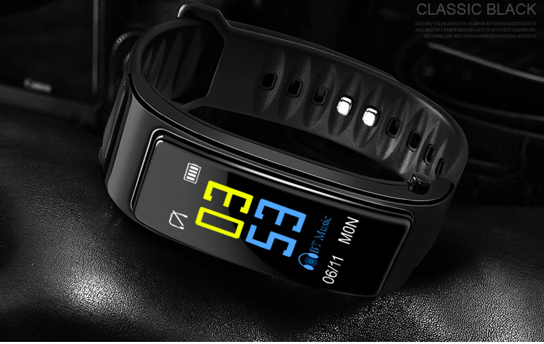 Compatible with , Color screen smart bracelet Bluetooth call watch
