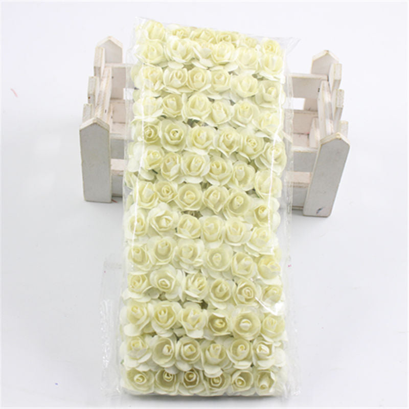 Artificial Flower Festive Home Gift Box Wedding Candy Box Decoration