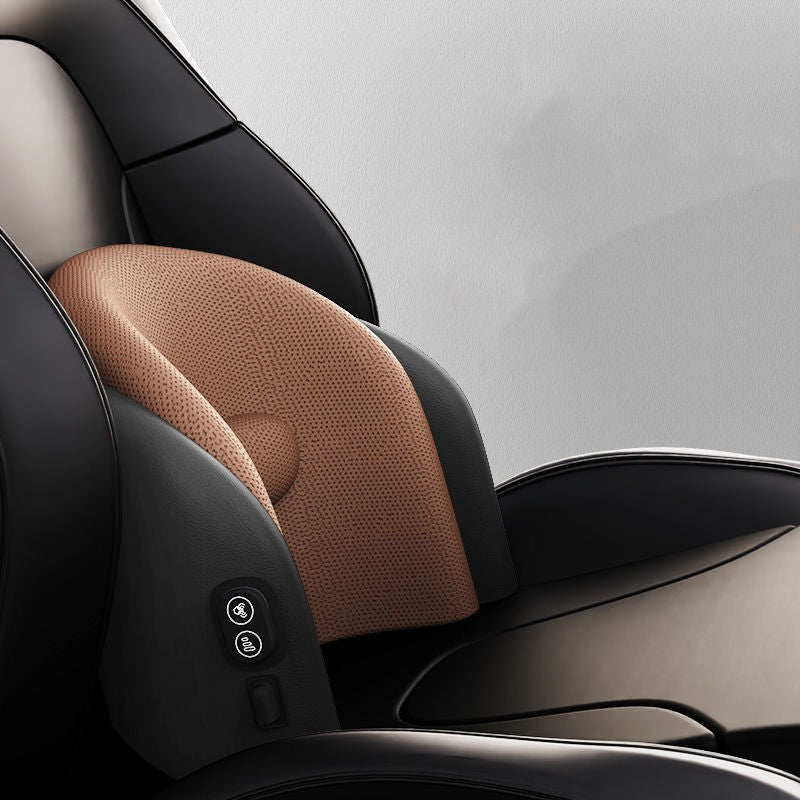 Car Neck Pillow Seat Electric Massage Waist Cushion