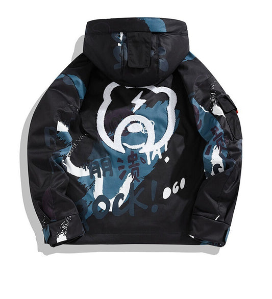 Warm Winter Men's Down Hooded Jacket