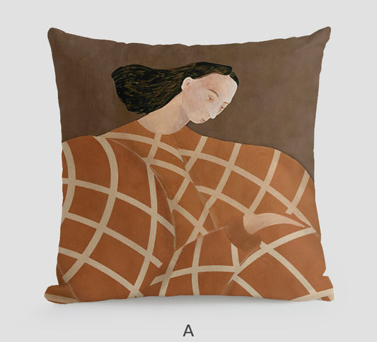 Medieval Art Living Room Sofa Pillow Cushion