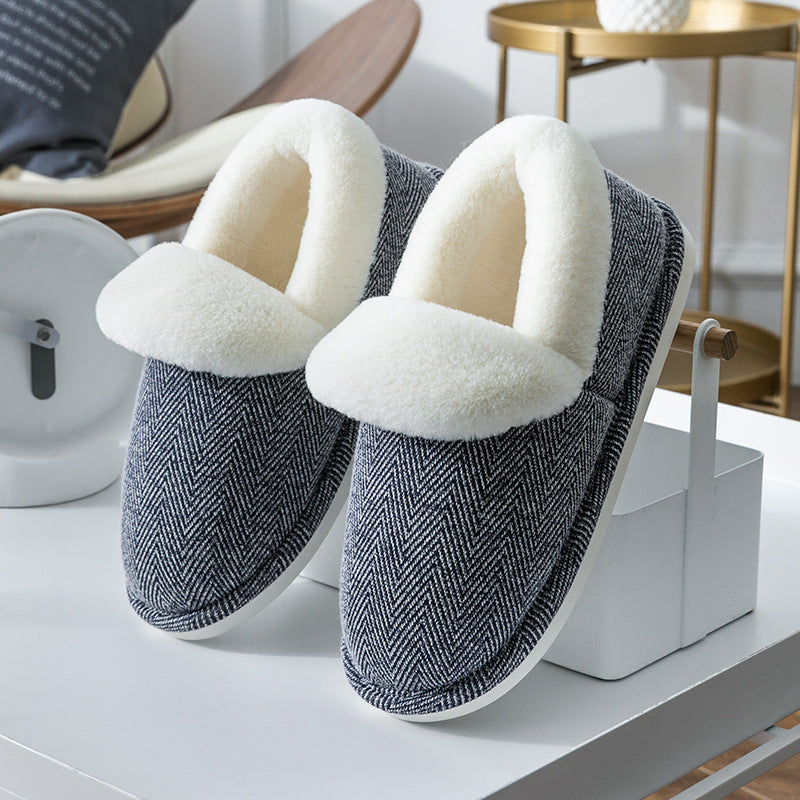 Women's Winter Plus Velvet Padded One-step Boots