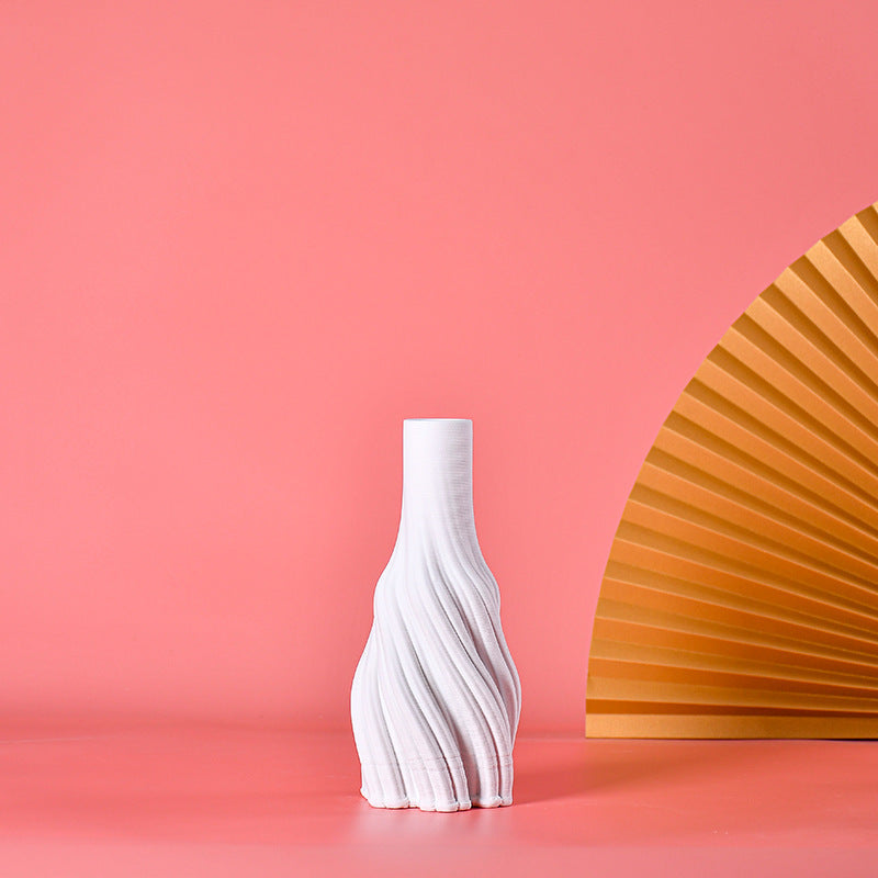 Simple Model Room Hotel Soft Decoration Sales Office Ceramic Vase