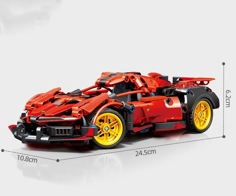 High Difficulty Racing Roadster Compatible With Power Mechanical Building Blocks