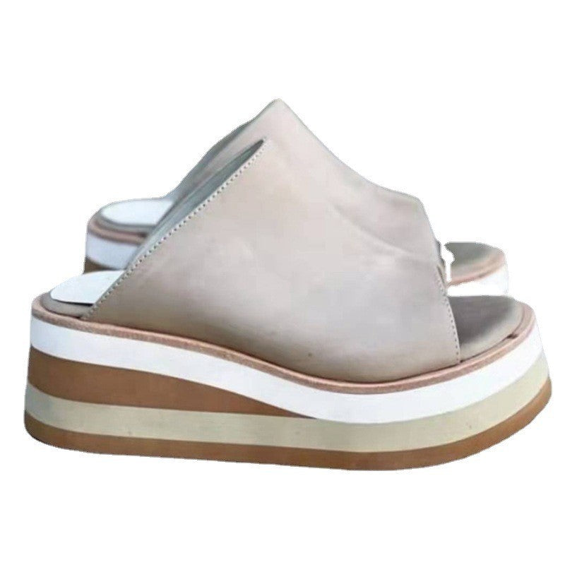 Women's Wedge Sandals Plus Size Casual