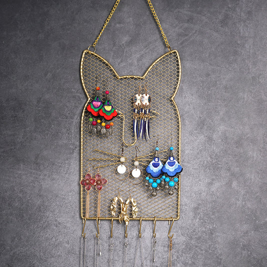 Display Home Accessories Storage Wall Mount Jewelry Rack