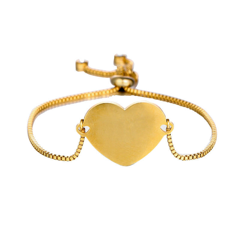 Heart telescopic bracelet DIY