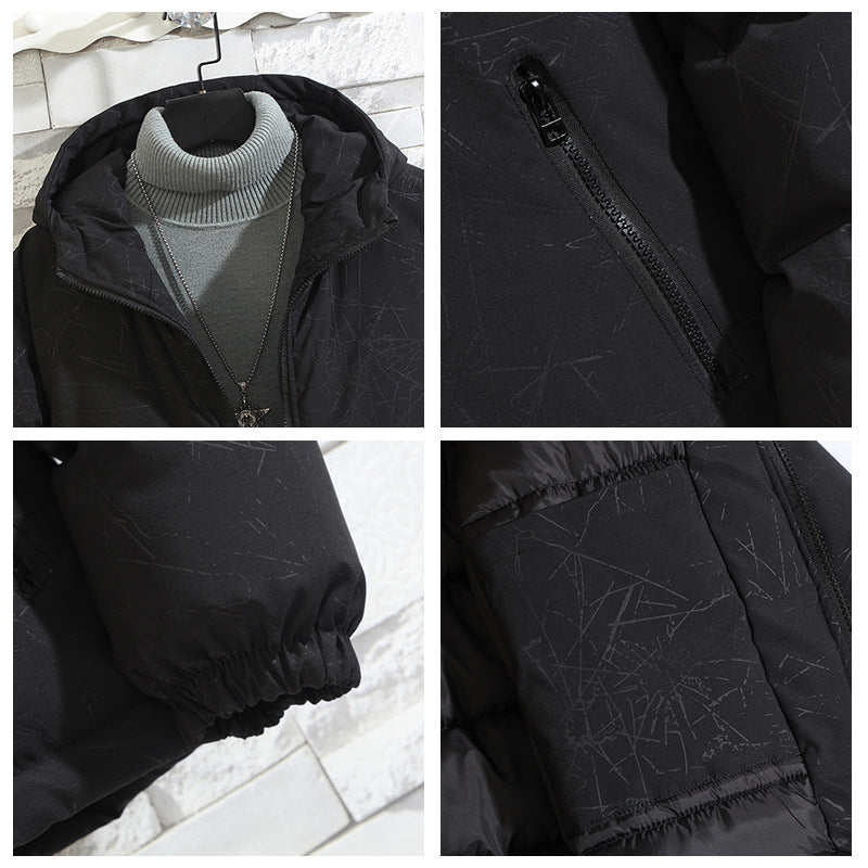 Fertilizer Plus Size Cotton Coat Men's Jacket